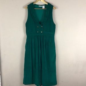Talbots Corduroy Midi Dress